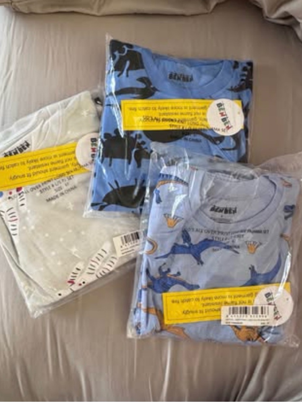 Set of 3 Toddler Pajama Sets (6T) NWT by Benben